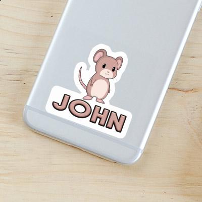 Autocollant Souris John Notebook Autocollant Souris John Gift package Image