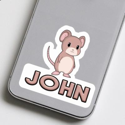 John Aufkleber Mäuschen Notebook John Aufkleber Mäuschen Gift package Image