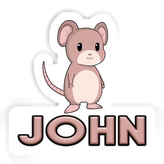 John Aufkleber Mäuschen Notebook John Aufkleber Mäuschen Notebook Image