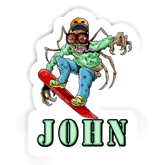 Boarder Autocollant John Laptop Boarder Autocollant John Laptop Image