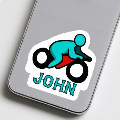 Autocollant Motocycliste John Notebook Autocollant Motocycliste John Gift package Image