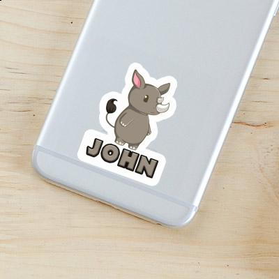 Rhino Autocollant John Notebook Rhino Autocollant John Notebook Image