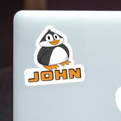 Autocollant Pingouin John Laptop Autocollant Pingouin John Laptop Image