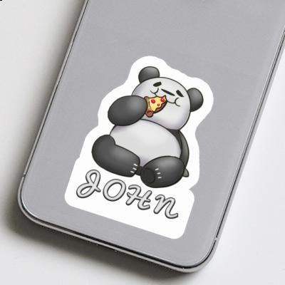 John Autocollant Panda Gift package Image