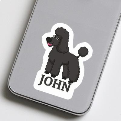 John Sticker Poodle Notebook John Sticker Poodle Gift package Image
