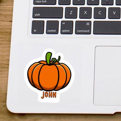 Courge Autocollant John Notebook Courge Autocollant John Notebook Image