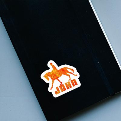 Sticker John Horse Rider Gift package Image