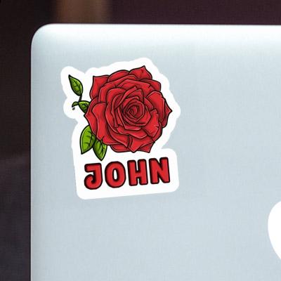 Sticker John Rose Laptop Image