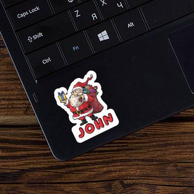 Aufkleber Weihnachtsmann John Notebook Aufkleber Weihnachtsmann John Gift package Image