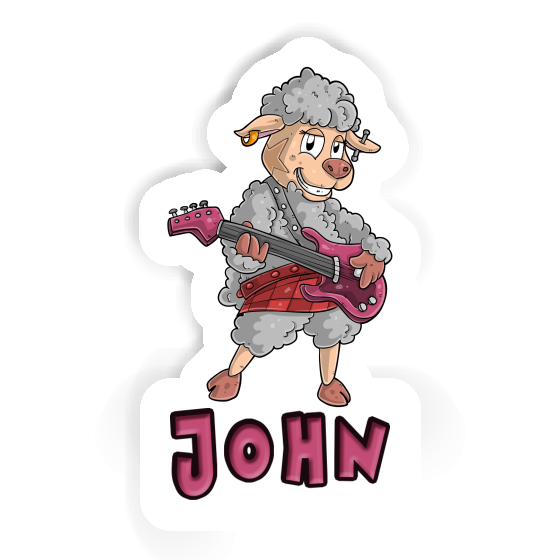 Autocollant John Rockergirl Image