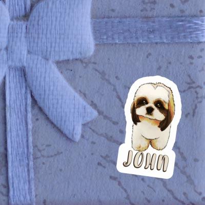 Shih Tzu Aufkleber John Laptop Shih Tzu Aufkleber John Laptop Image