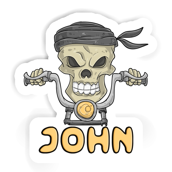 Sticker John Töffahrer Notebook Sticker John Töffahrer Gift package Image