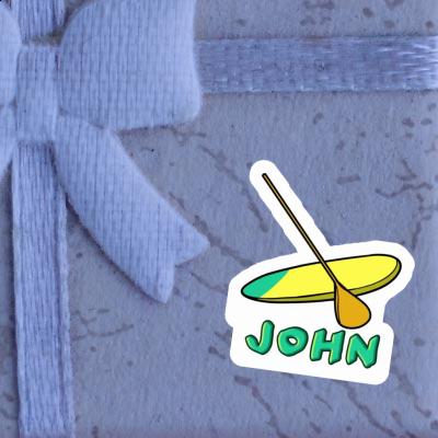 John Autocollant Stand Up Paddle Notebook John Autocollant Stand Up Paddle Gift package Image