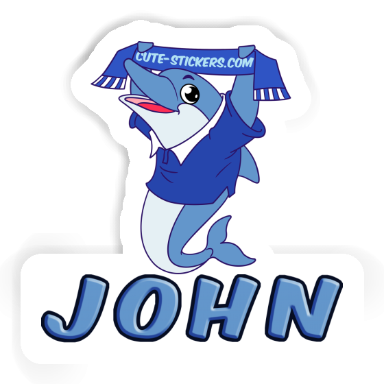 Dauphin Autocollant John Notebook Dauphin Autocollant John Gift package Image