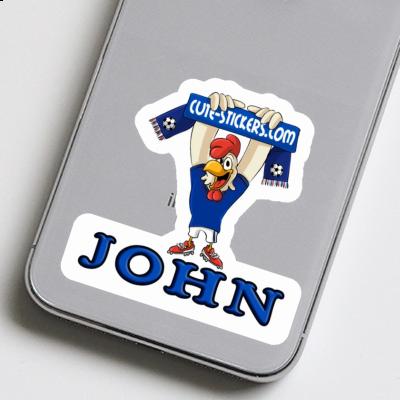 Autocollant Coq John Notebook Autocollant Coq John Gift package Image