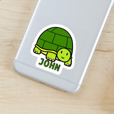 Autocollant John Tortue Gift package Image