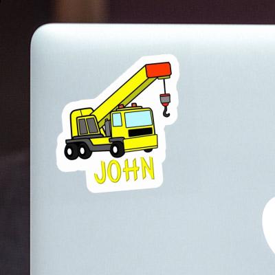 Sticker John Kran Notebook Sticker John Kran Notebook Image