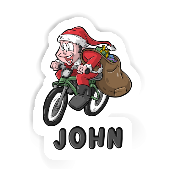 Autocollant John Cyclistes Laptop Autocollant John Cyclistes Laptop Image