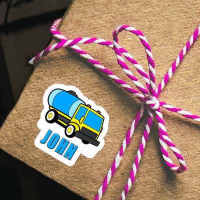 John Sticker Wassertransporter Notebook John Sticker Wassertransporter Gift package Image