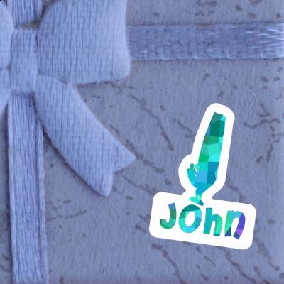 Aufkleber John Windsurfer Aufkleber John Windsurfer Image