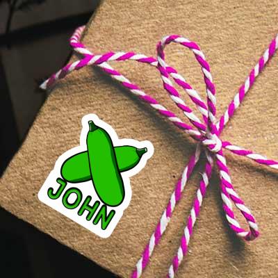 Zucchini Sticker John Notebook Zucchini Sticker John Gift package Image