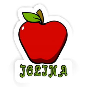 Jolina Aufkleber Apfel Image