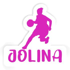 Basketballspielerin Aufkleber Jolina Image