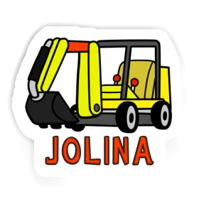 Minibagger Aufkleber Jolina Image