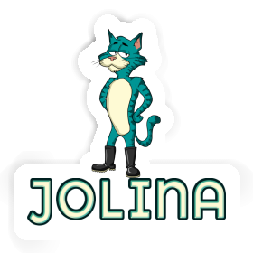 Katze Aufkleber Jolina Image