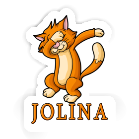 Aufkleber Katze Jolina Image