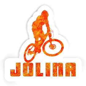Aufkleber Downhiller Jolina Image