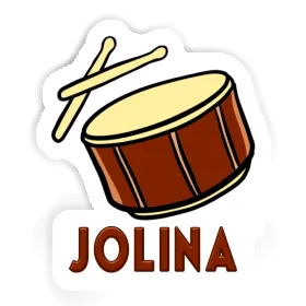 Jolina Sticker Trommel Image