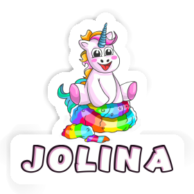 Jolina Aufkleber Baby-Einhorn Image