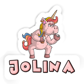 Aufkleber Jolina Raucherin Image