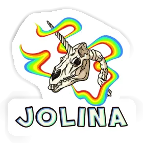Jolina Sticker Totenkopf Image