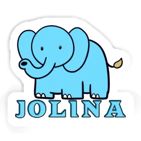 Jolina Aufkleber Elefant Image