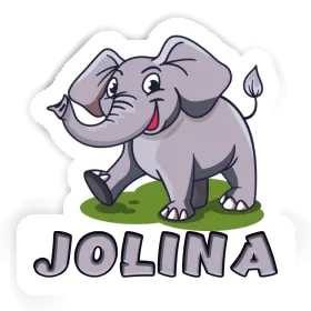 Éléphant Autocollant Jolina Image