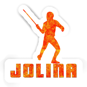 Aufkleber Fechter Jolina Image