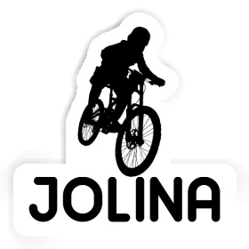 Jolina Sticker Freeride Biker Image