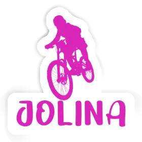 Sticker Jolina Freeride Biker Image