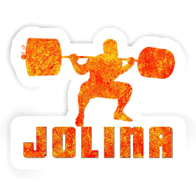 Autocollant Jolina Haltérophilie Image