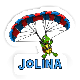 Aufkleber Gleitschirmpilot Jolina Image