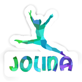 Jolina Aufkleber Gymnastin Image