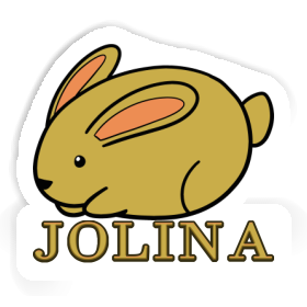 Kaninchen Aufkleber Jolina Image