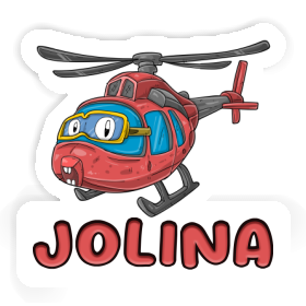 Autocollant Jolina Hélicoptère Image
