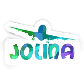 Aufkleber Jolina Flugzeug Image