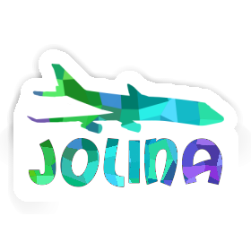 Aufkleber Jolina Jumbo-Jet Image