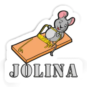Jolina Sticker Fitness-Maus Image