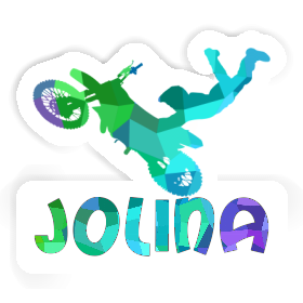 Motocross-Fahrer Sticker Jolina Image