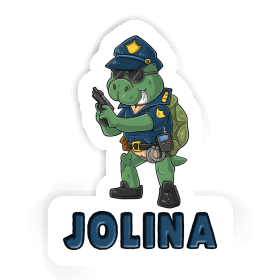 Sticker Polizist Jolina Image